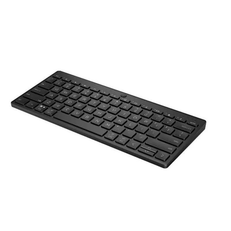 Bezvadu Klaviatūra HP 692S8AA#ABE Melns Spāņu Qwerty