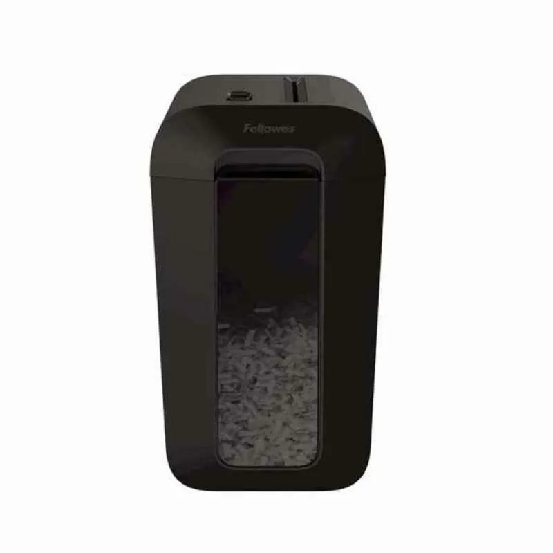 Popieriaus smulkintuvas (itin smulkus) Fellowes LX65 22 L 10 Paklodės 4 x 40 mm Juoda