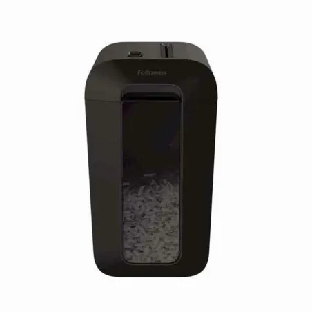 Micro-Cut Paper Shredder Fellowes LX65 22 L 10 Sheets 4 x 40 mm Black