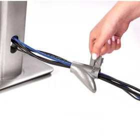 Organizator de Cable Fellowes CableZip Sidabras 200 mm 2 mm