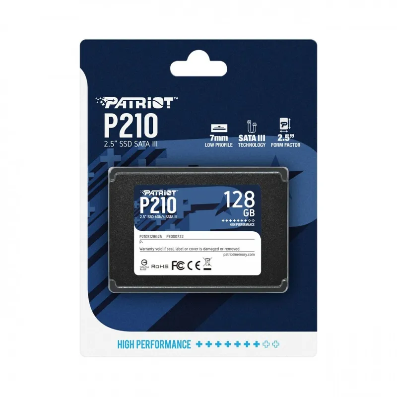 Kõvaketas Patriot Memory P210 128 GB SSD