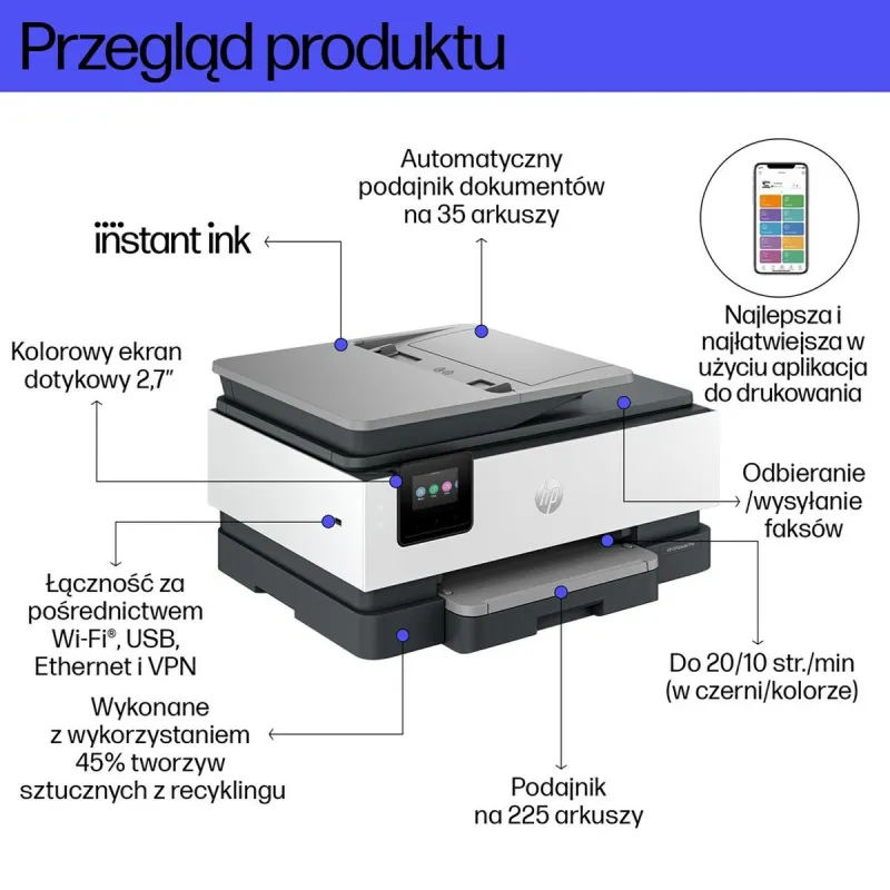 Multifunction Printer HP 40Q45B#686