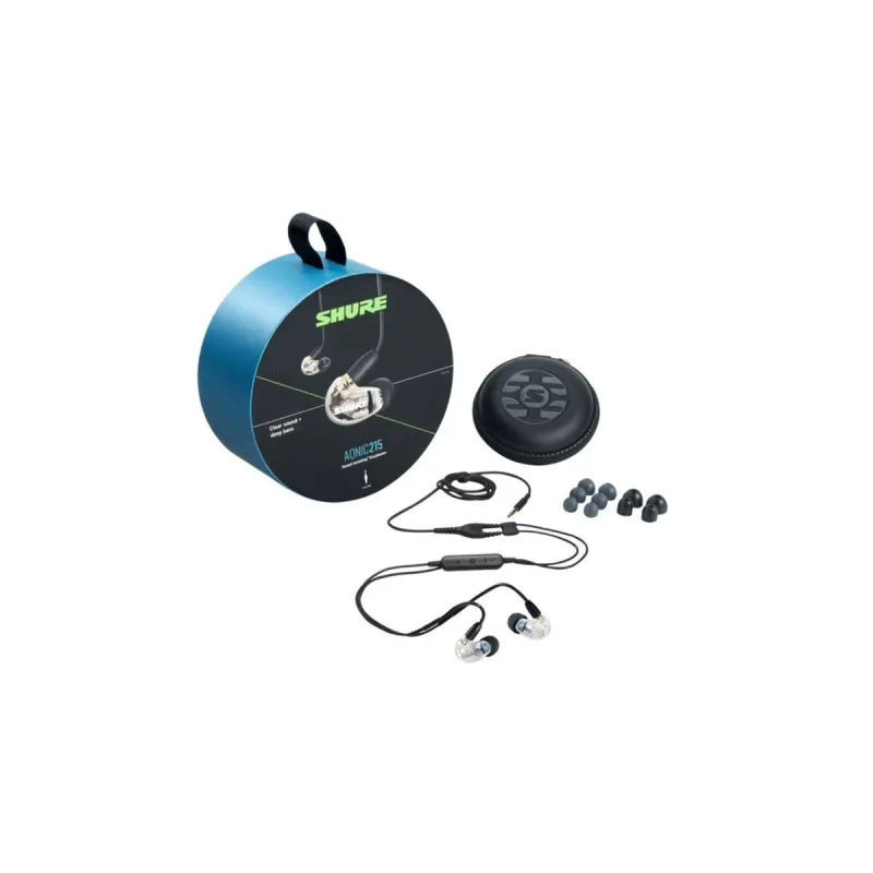 Nööpkõrvaklapid Shure AONIC 215 Must