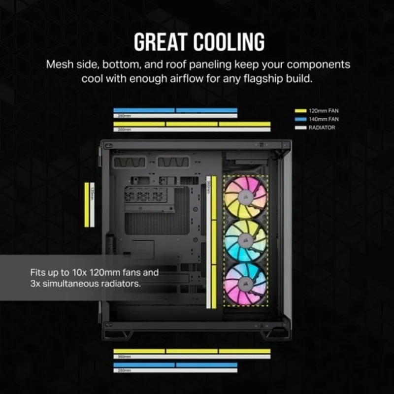 ATX Semi-tower Korpus Corsair CC-9011269-WW Must