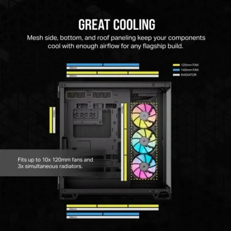 ATX Semi-tower Korpus Corsair CC-9011269-WW Must