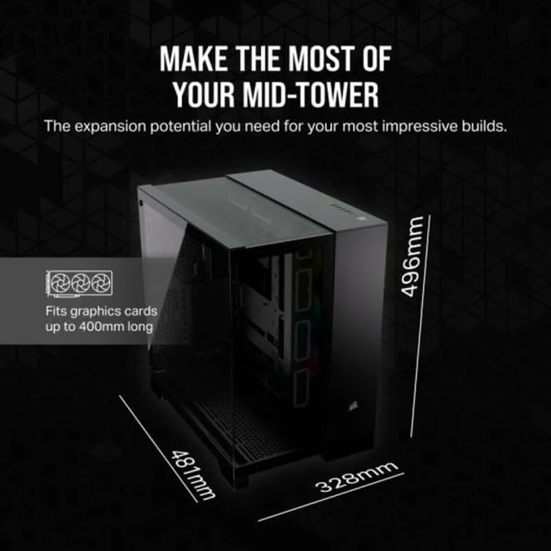 ATX Semi-tower Korpus Corsair CC-9011269-WW Must