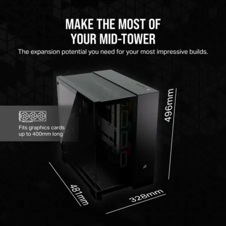 ATX Semi-tower Korpus Corsair CC-9011269-WW Must