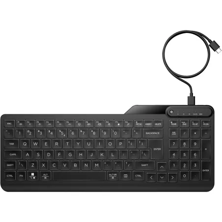 Klaviatūra HP 7N7C0AA#ABB Melns QWERTY