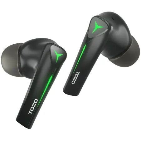 Беспроводные наушники с чехлом для зарядки TOZO Gaming Pods Чёрный