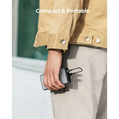 Powerbank Aukey PB-Y41 Pilka 10000 mAh