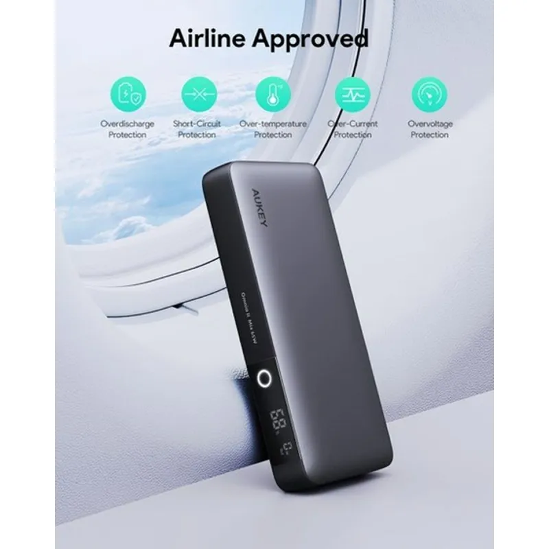 Powerbank Aukey PB-Y43 Must 20000 mAh