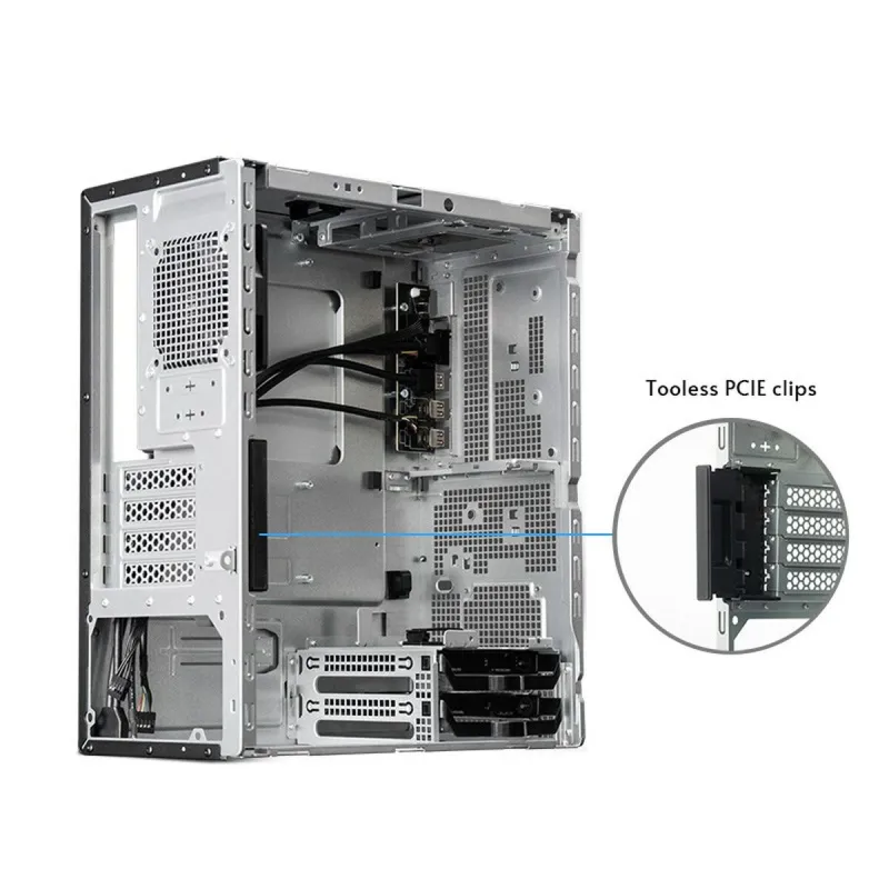 Блок полубашня ATX Galileo Chieftec BS-20B-OP Чёрный
