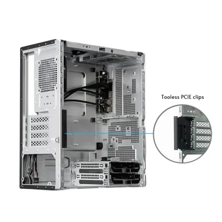 Блок полубашня ATX Galileo Chieftec BS-20B-OP Чёрный
