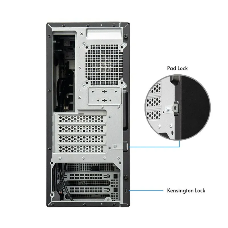 ATX Semi-tower Box Chieftec BS-20B-OP Black