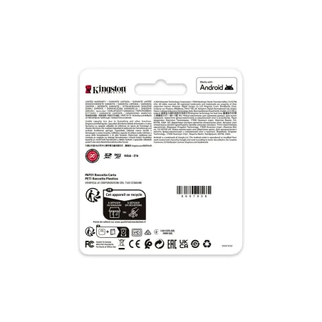 Micro-SD-Muistikortti Adapterilla Kingston SDCG4/512GBSP 512 GB