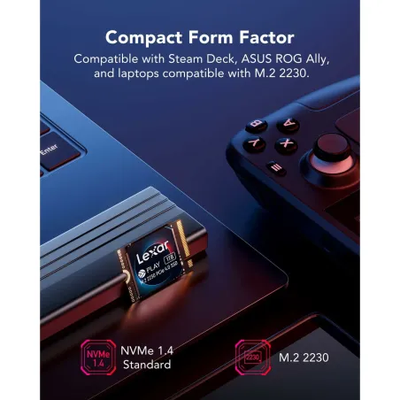Жесткий диск Lexar LNMPLAY001T-RNNNG 1 TB SSD