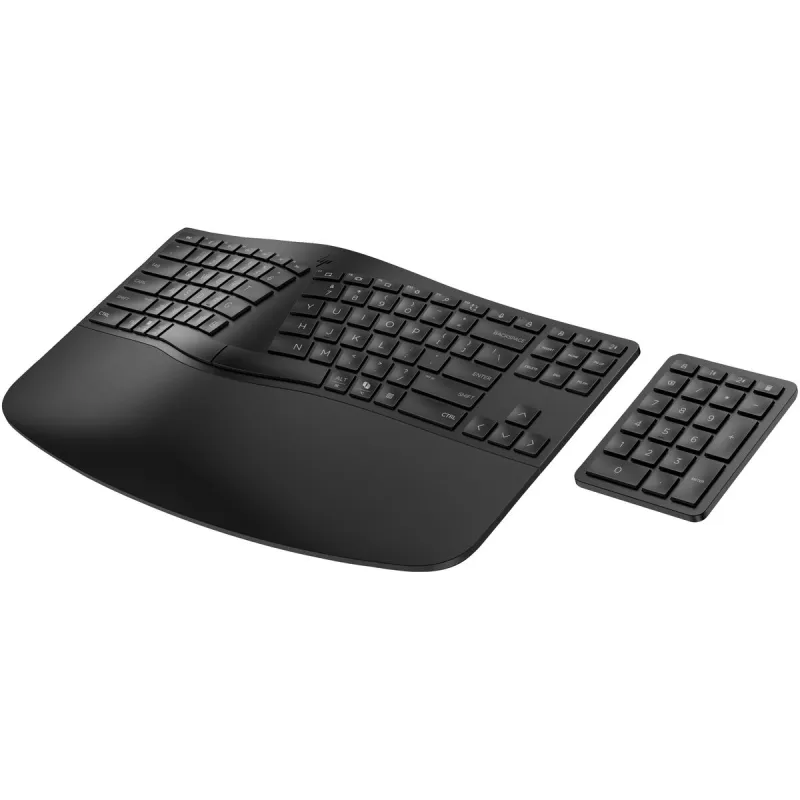 Klaviatūra HP 7E756AA Melns Qwerty US
