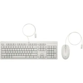 Keyboard and Mouse HP 86J24AA White