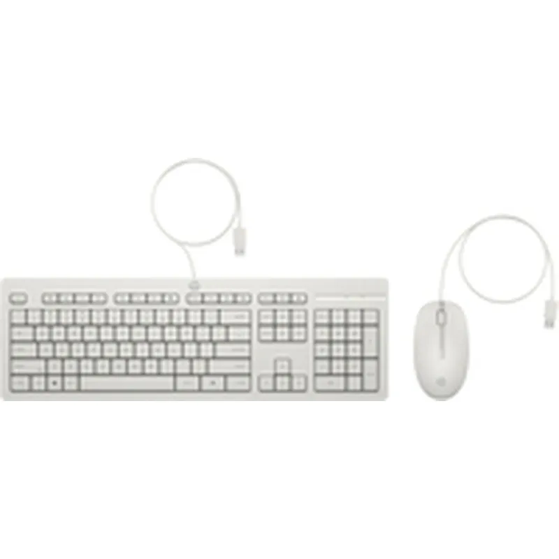 Klaviatūra ir pelė HP 86J24AA Balta