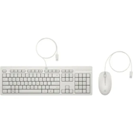 Keyboard and Mouse HP 86J24AA White