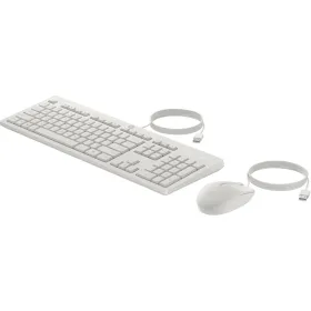 Keyboard and Mouse HP 86J24AA White