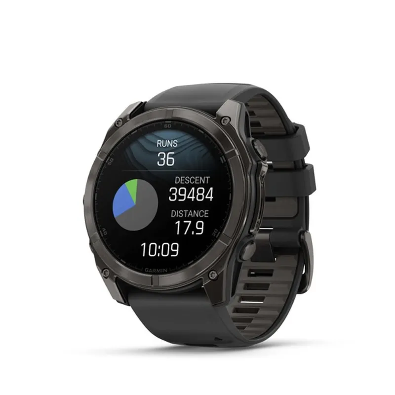 Nutikell Garmin 010-02905-21 Must Titaanium 1,4" 51 mm Ø 50 mm