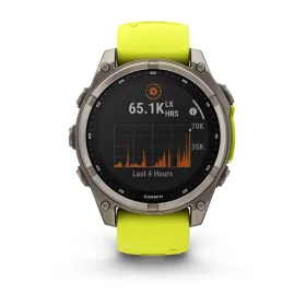 Išmanusis laikrodis Garmin 010-02906-21 Geltona Grafito Titanas 1,3" 47 mm Ø 47 mm