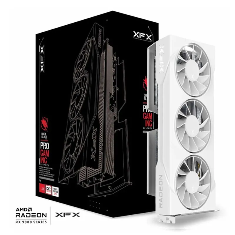 Grafikas Karte XFX RX-96TS316W7 RADEON RX 9060 XT 16 GB GDDR6