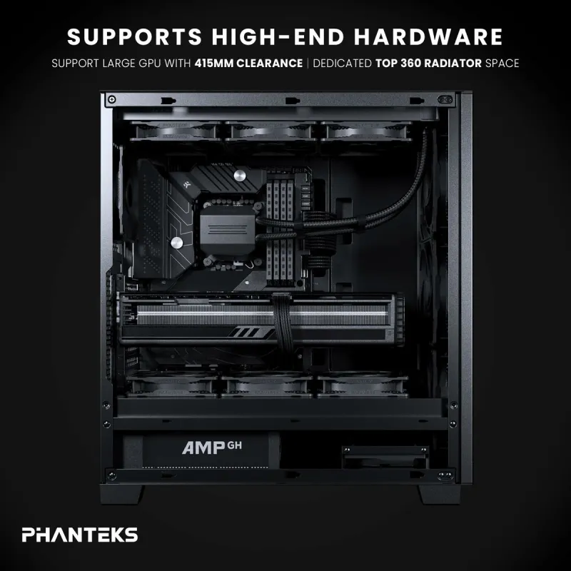 ATX Pus-torņveida Kārba Phanteks PH-XT523PSC_BK01
