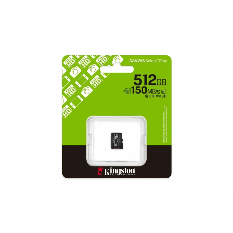 MicroSD Mälikaart koos Adapteriga Kingston SDCS3/512GBSP 512 GB
