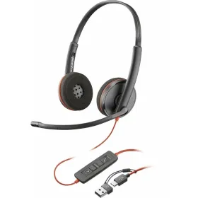 USB-кабель Poly 93S87AA Чёрный Красный