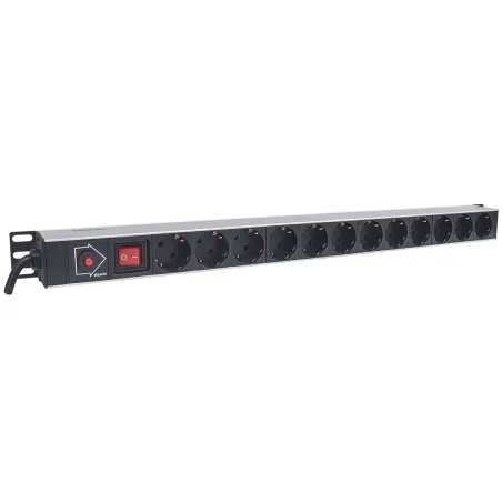 Schuko 27" 12 virzienu daudzligzdu adapteris Intellinet 714044 (1,8 m)