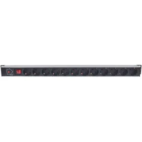 Schuko 27" 12 virzienu daudzligzdu adapteris Intellinet 714044 (1,8 m)