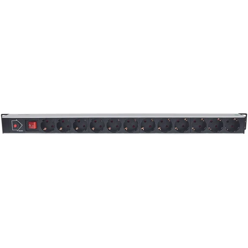 Schuko 27" Multiadapter 12 Pistikule Intellinet 714044 (1,8 m)