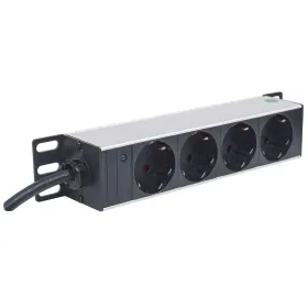 Regleta 10" 4 Tomas Intellinet 714020 Pilka (1,8 m)