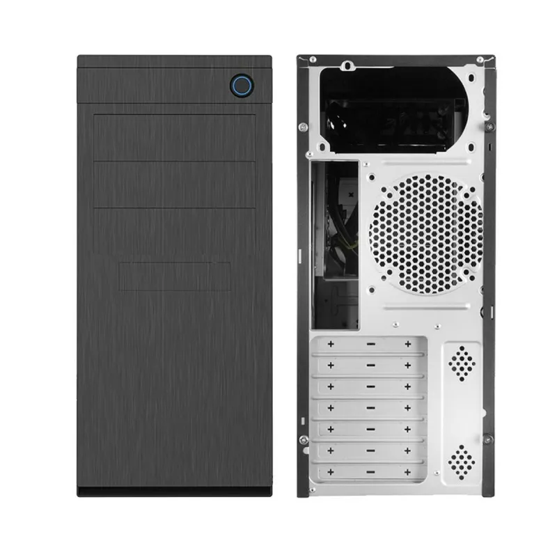ATX Semi-tower Box Chieftec HC-10B-OP Black