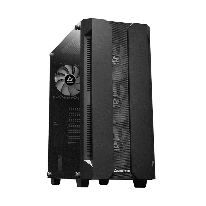 ATX/mATX pusiau bokšto tipo korpusas Chieftec GS-01B-OP Balta Juoda