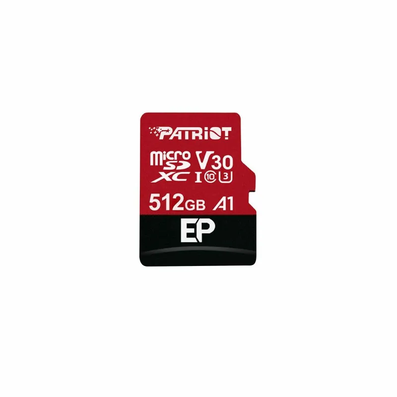 Micro SD karte Patriot Memory EP V30 A1 512 GB