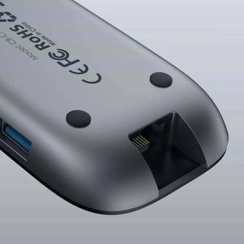 USB Centrmezgls Aukey CB-C71 Melns 100 W
