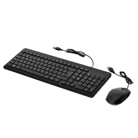 Näppäimistö ja hiiri HP 150 Musta QWERTY Qwerty US