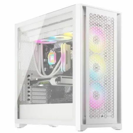 ATX Pus-torņveida Kārba Corsair 5000D RGB Balts Daudzkrāsains