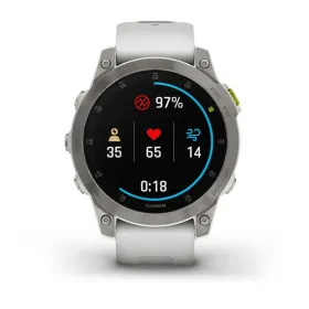 Älykello Askelmittarilla Garmin 010-02582-21 Valkoinen Musta Titaani 1,3" 45 mm