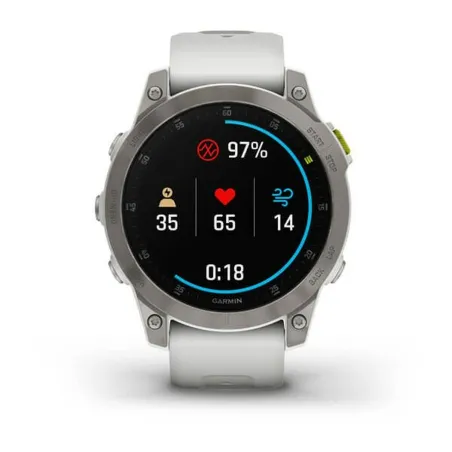 Älykello Askelmittarilla Garmin 010-02582-21 Valkoinen Musta Titaani 1,3" 45 mm