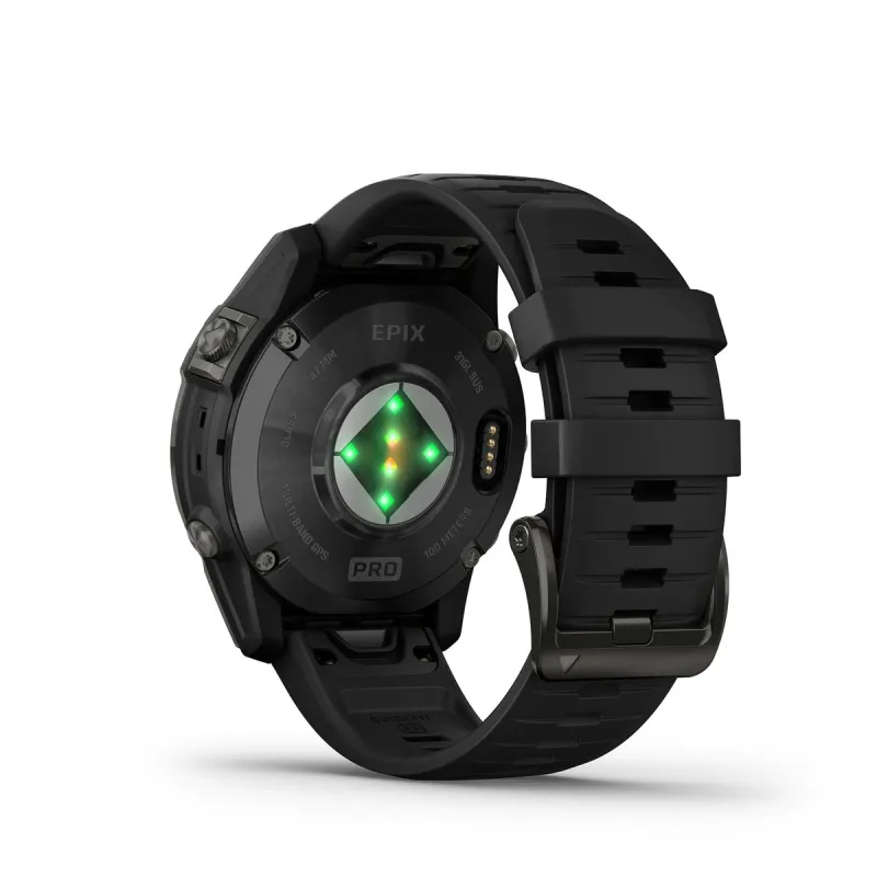 Kellot Urheilu Garmin epix Pro (Gen 2) Musta Harmaa 1,3" 47 mm