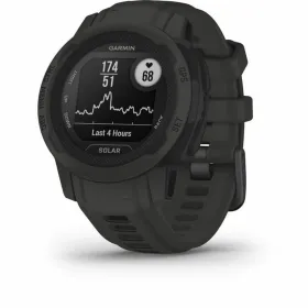 Nutikell Garmin Instinct 2S Solar Grafiithall Tumehall 0,79" 40 mm
