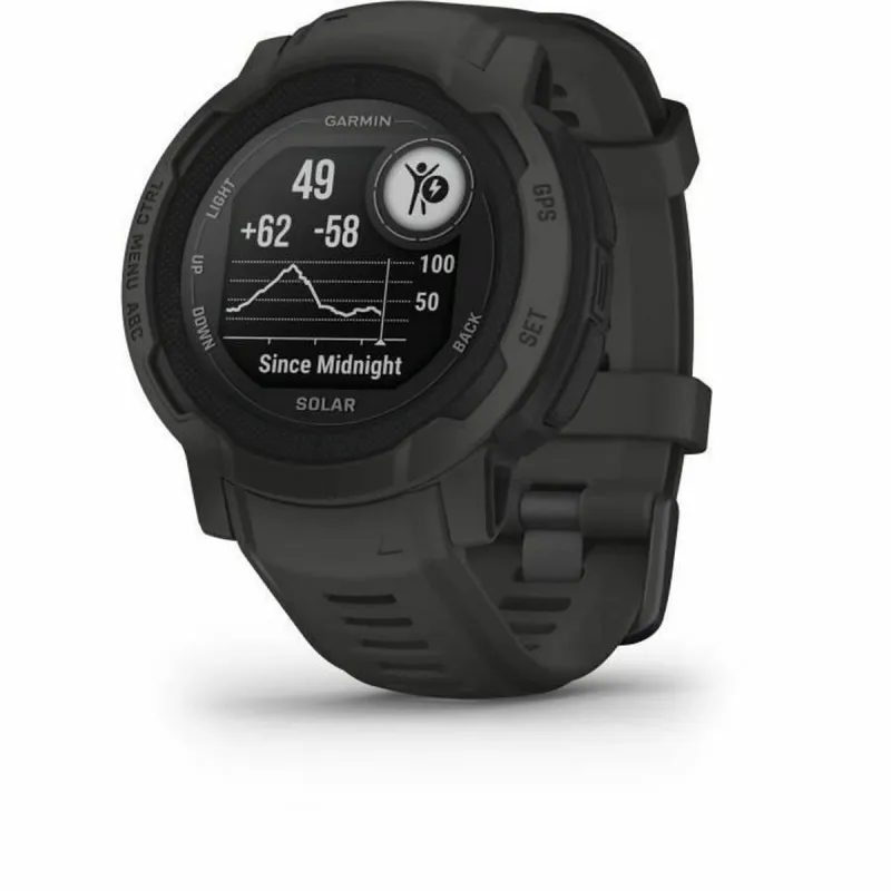Aktiivisuusranneke Garmin Instinct 2 Solar Grafiitinharmaa 0,9" 45 mm