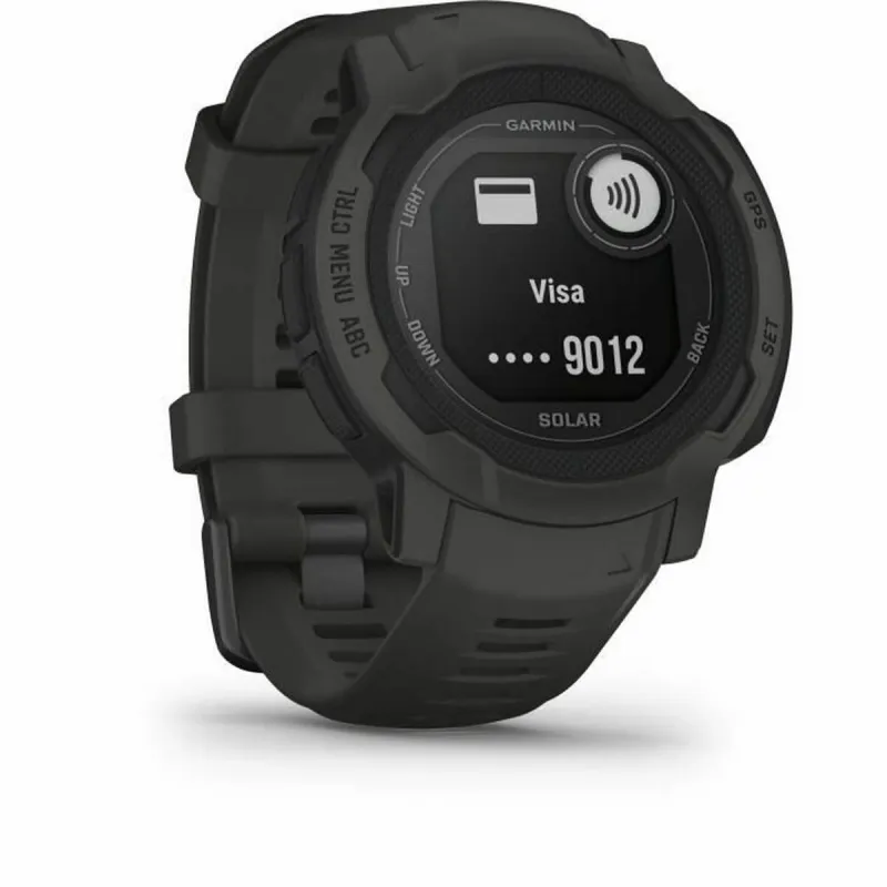 Aktiivisuusranneke Garmin Instinct 2 Solar Grafiitinharmaa 0,9" 45 mm