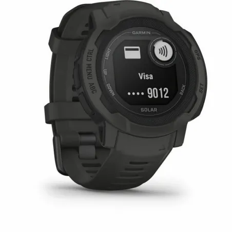 Aktiivisuusranneke Garmin Instinct 2 Solar Grafiitinharmaa 0,9" 45 mm