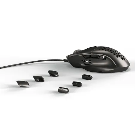 Mouse NO NAME GLO-MS-I-MB Black Multicolour 19000 DPI
