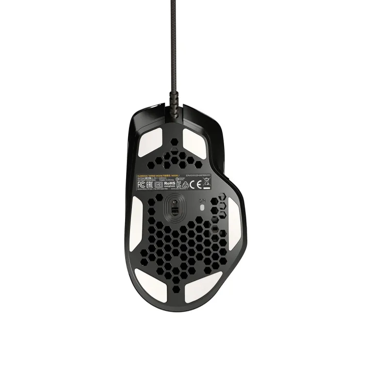 Mouse NO NAME GLO-MS-I-MB Black Multicolour 19000 DPI